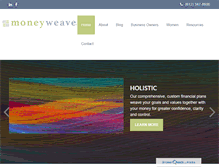 Tablet Screenshot of moneyweave.com